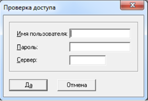 Проверка прав доступа пользователя